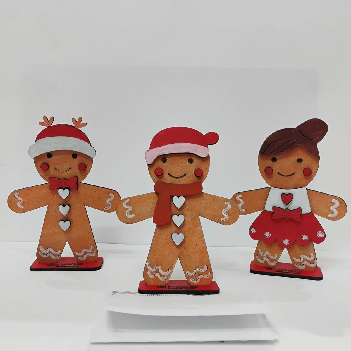 WonderLab Christmas Friends Kit for Kids | DIY Christmas Craft Activity Kit | STEM & Art Learning Toy | Creative Holiday Gift for Boys & Girls 3+ Years